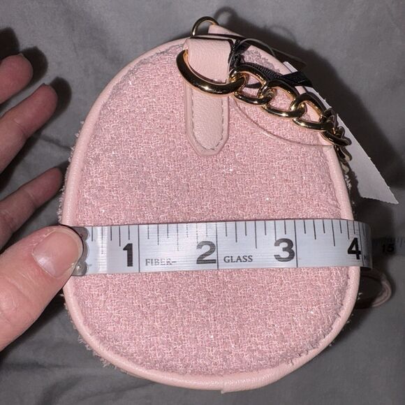 Juicy Couture Pink Clay Precious Moments Roll Bag Bow Mini Crossbody NWT - Picture 9 of 11